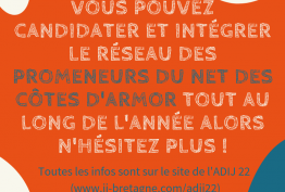L’appel à candidatures 2019 des Côtes d’Armor est disponible
